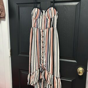 Striped Maxi Dress